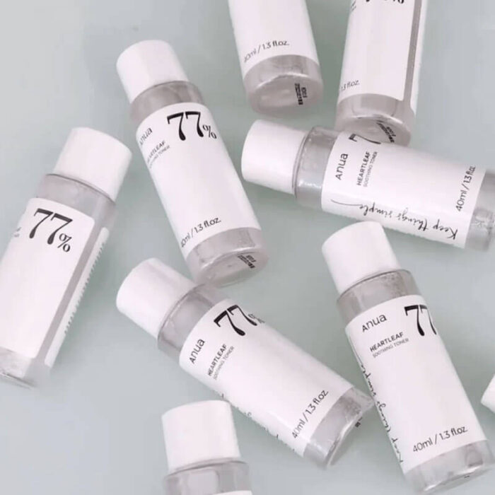 Toner de fata calmant Heartleaf 77% mini ANUA